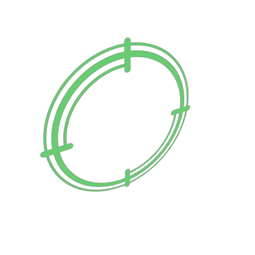 2d ring target 5 Green